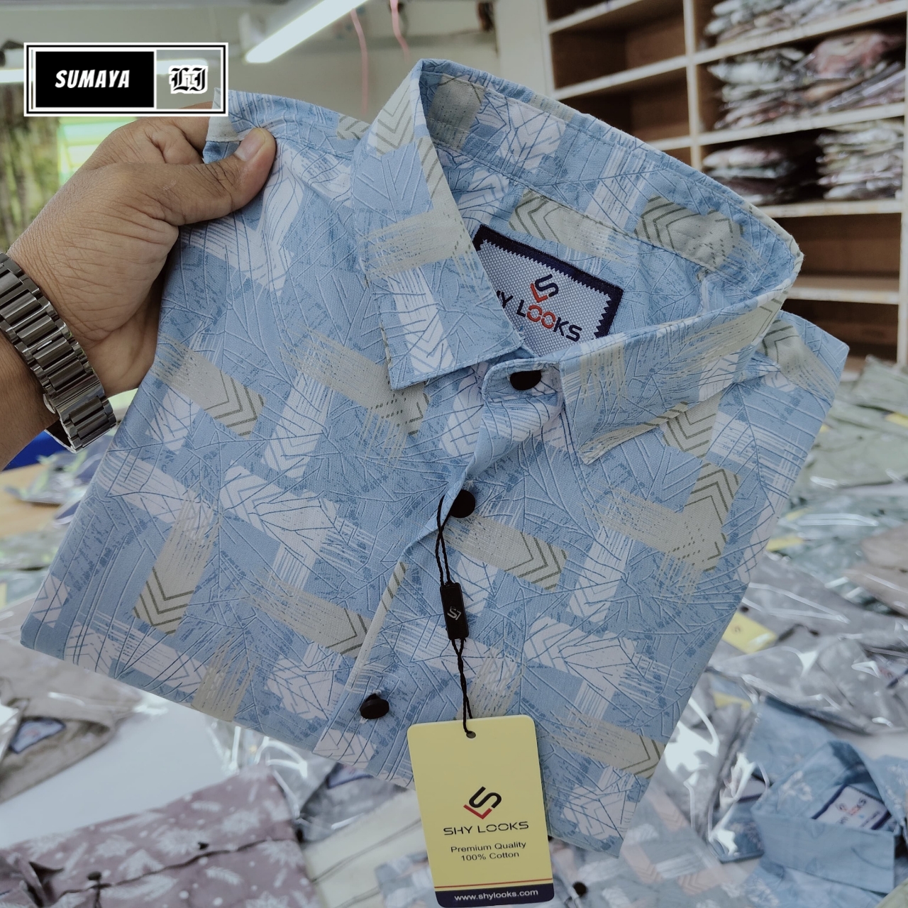 Pure Cotton Slim Fit Shirt – Export Quality
