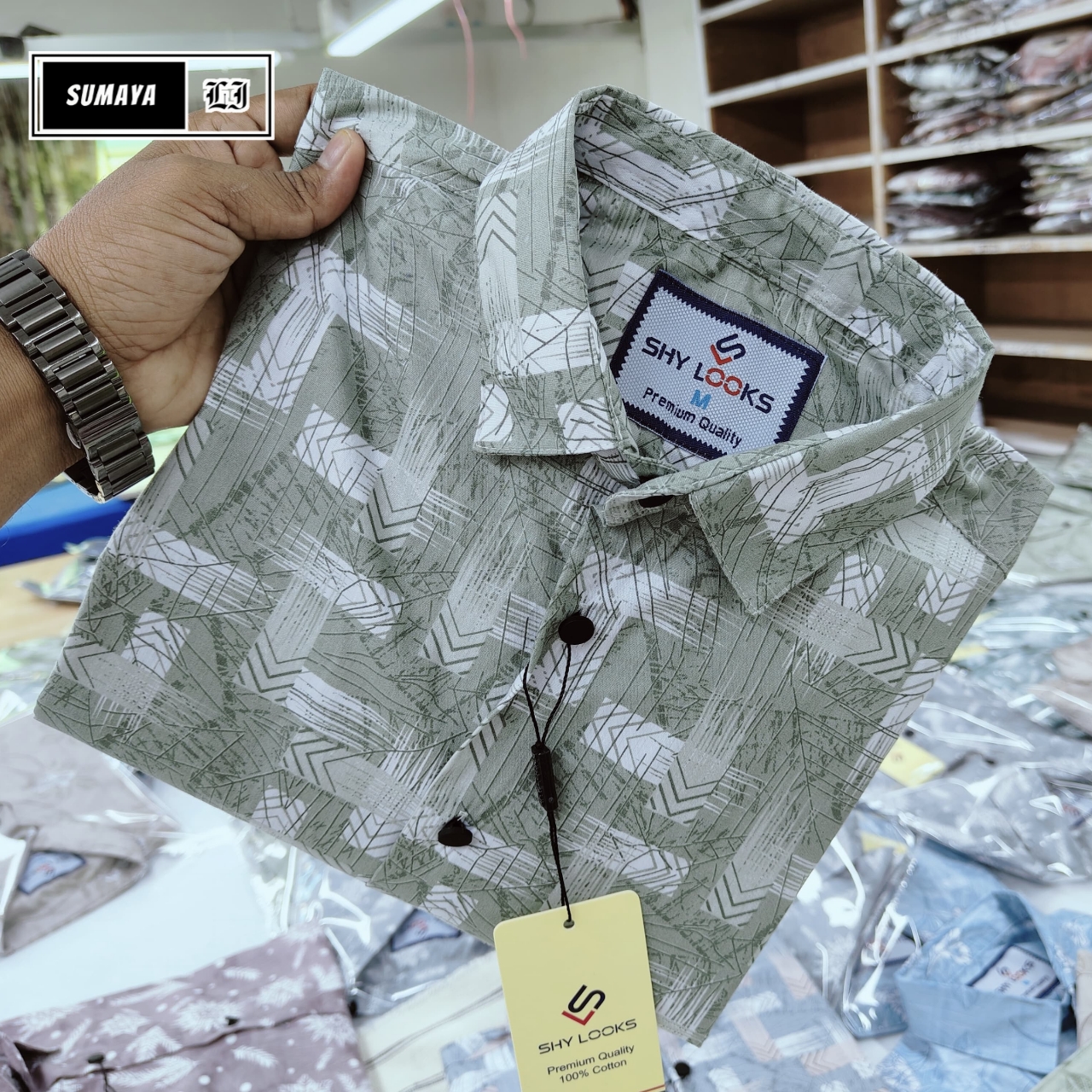 Slim Fit Pure Cotton Shirt – Comfortable & Stylish
