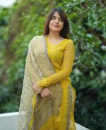 Elegant Kota Cotton Batik Printed Ready-Made Three Piece - Image 2